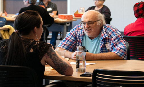 Wake Forest law students pair up with older adults for Intergenerational Lunch Bunch