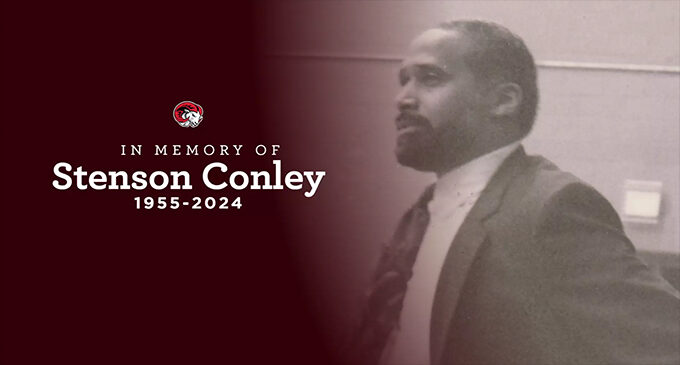 Winston-Salem State University mourns the passing of Stenson Conley