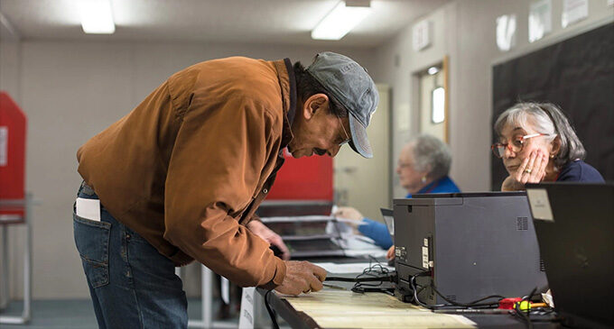 The vote must go on. Planning elections in a disaster area.