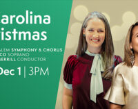 Winston-Salem Symphony and Chorus present ‘A Carolina Christmas’ with guest vocalist Dee Donasco