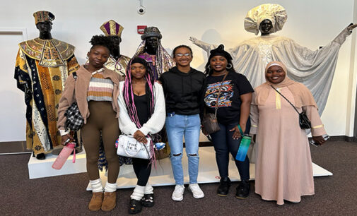 Supporters of NC Black Rep gather at Sawtooth Center for book signing and “Sacred Threads’ exhibit