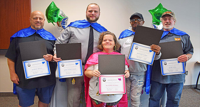 Stepping Up recovery program celebrates another graduation