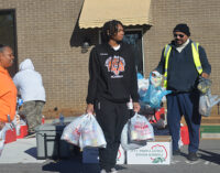 Whole Man Ministries, Our Father’s House Ministries give away 350 turkeys, feed over 1,000