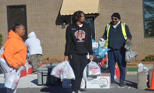 Whole Man Ministries, Our Father’s House Ministries give away 350 turkeys, feed over 1,000