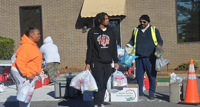 Whole Man Ministries, Our Father’s House Ministries give away 350 turkeys, feed over 1,000