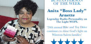 Busta’s Person of the Week: 24th annual Bike and Toy Drive continues to shine God’s light on Winston-Salem families