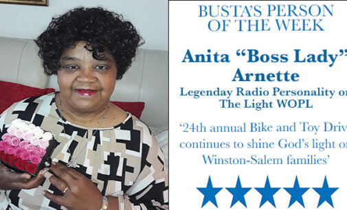 Busta’s Person of the Week: 24th annual Bike and Toy Drive continues to shine God’s light on Winston-Salem families