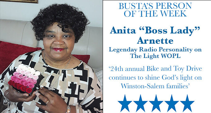 Busta’s Person of the Week: 24th annual Bike and Toy Drive continues to shine God’s light on Winston-Salem families