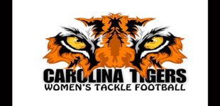 The Carolina Tigers women’s tackle football team announces Winston-Salem as their new home