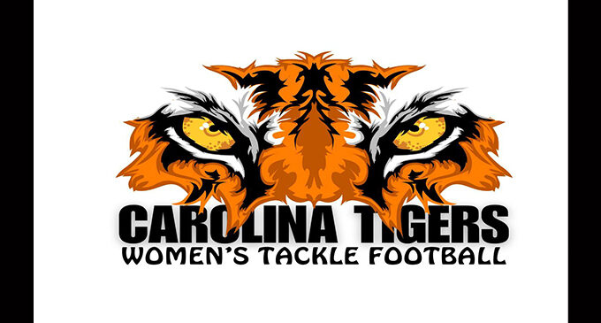 The Carolina Tigers women’s tackle football team announces Winston-Salem as their new home