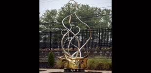 New public art sculpture installed at Senior Services Generations Center