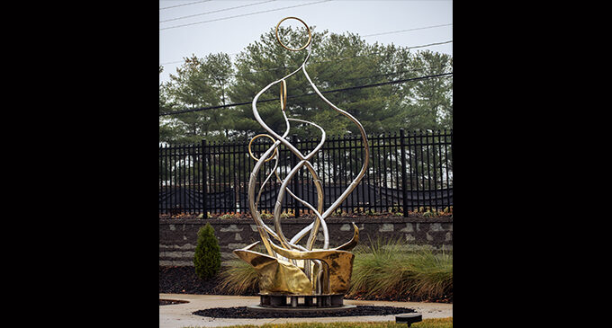 New public art sculpture installed at Senior Services Generations Center