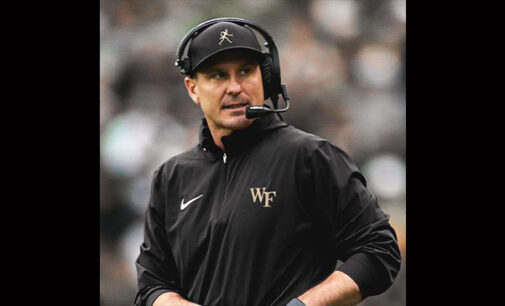 Jake Dickert named Wake Forest football head coach