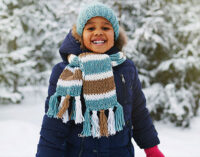 Bundling kids in layers for outdoor play in cold weather is one way to prevent frostbite.