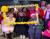 National Women of Achievement, Inc. celebrates the holiday season with soul food and service