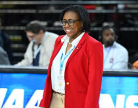 Coach Lamonte picks up her 100th career win, Rams defeat Bluefield State in overtime