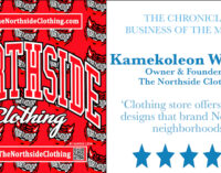 The Chronicle’s Business of the Month: Clothing store offers custom designs that brand Northside neighborhoods