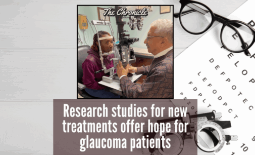 Research studies for new treatments offer hope for glaucoma patients 