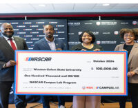 WSSU NASCAR Campus Lab students host first event, ‘Race You to the Yard’ on campus
