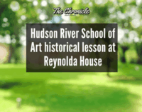 Hudson River School of Art historical lesson at Reynolda House 