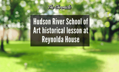 Hudson River School of Art historical lesson at Reynolda House 