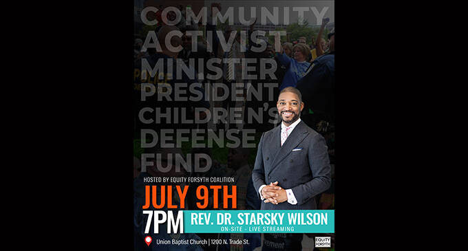 President of Children’s Defense Fund visiting W-S this week