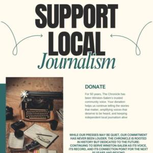 Support The Chronicle - Keep Community News Alive
