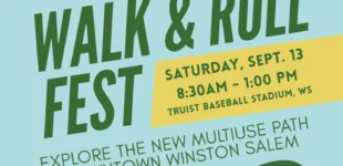 Creative Corridors Coalition invites community to explore W-S’s newest greenway at ‘Walk & Roll Fest’