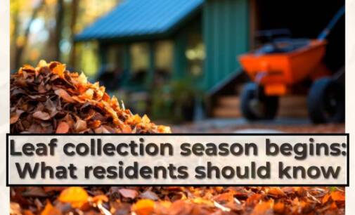 Leaf collection season begins: What residents should know