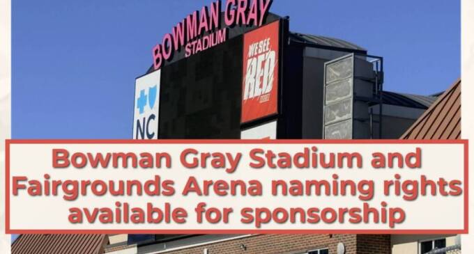 Bowman Gray Stadium and Fairgrounds Arena naming rights available for sponsorship