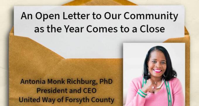 An Open Letter to Our Community as the Year Comes to a Close