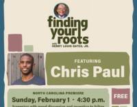 PBS genealogy series, featuring NBA superstar Chris Paul