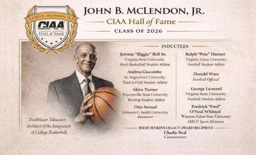 Winston-Salem State University’s Fredrick  “Fred” O’Neal named to 2026 CIAA Hall of Fame Class