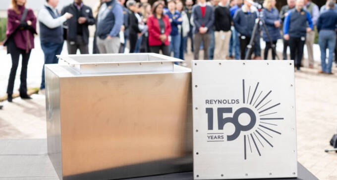 Reynolds marks 150 years with time capsule ceremony in Tobaccoville