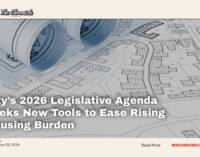 City’s 2026 Legislative Agenda Seeks New Tools to Ease Rising Housing Burden