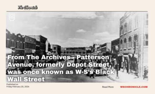 Patterson Avenue, formerly Depot Street, was once known as W-S’s Black Wall Street ( From The Archives )