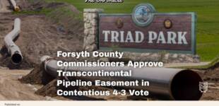 Forsyth County Commissioners Approve Transcontinental Pipeline Easement in Contentious 4-3 Vote
