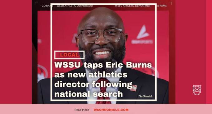 WSSU taps Eric Burns as new athletics director following national search