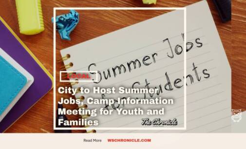 City to Host Summer Jobs, Camp Information Meeting for Youth and Families