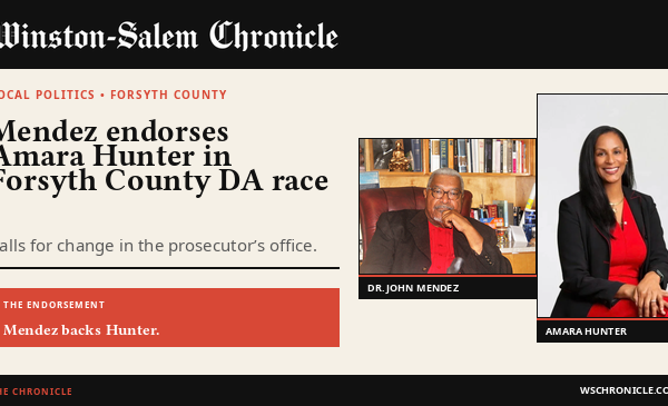 Mendez Endorses Amara Hunter in Forsyth County DA Race, Calls for Change in Prosecutor’s Office